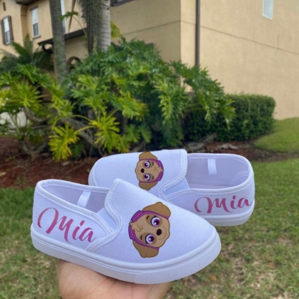 Personalized Skye Paw Patrol Slip-on Sneaker